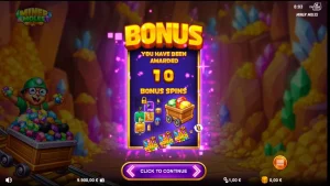 Karakter tikus tanah penambang dalam slot Miner Moles